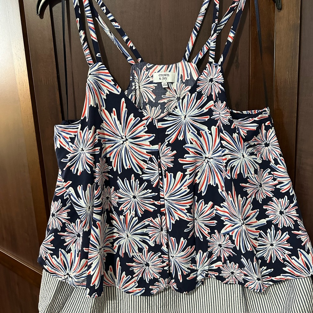 patriotic Tank Top for 4th July